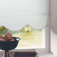 Cream and Natural Roller Blinds